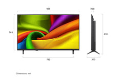 43NU855BPSA 43" NANO 4K UHD NU85 SMART TV