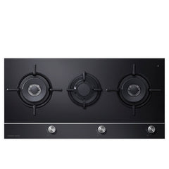 CG903DTGGB4 90CM 3-BURNER GAS HOB (TG)