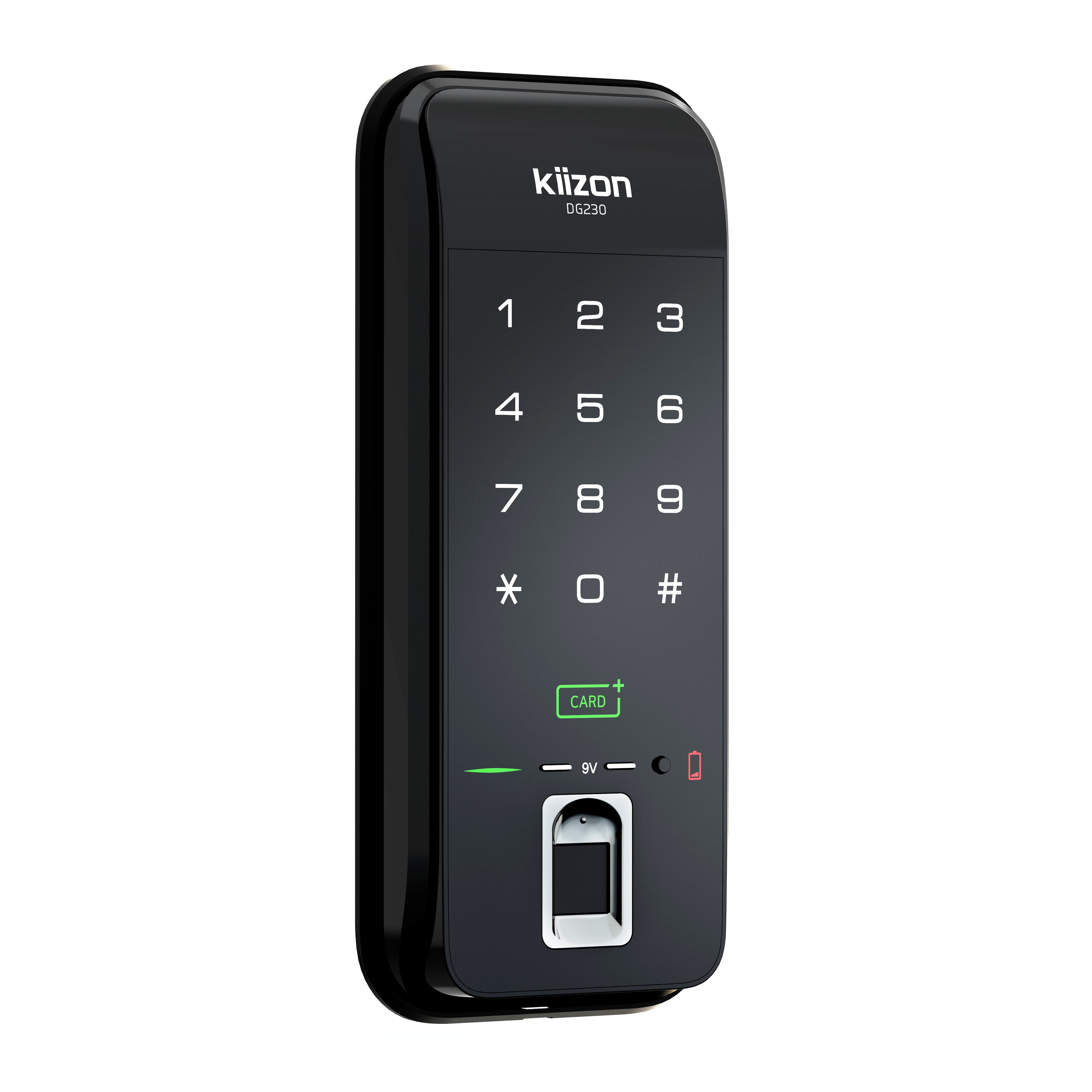 DG230 FINGERPRINT METAL GATE LOCK