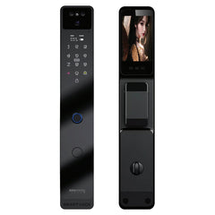 9F DIGITAL DOOR LOCK | Fingerprint | Face Scan | Hand Palm | Peephole Screen | App | Free Basic Installation
