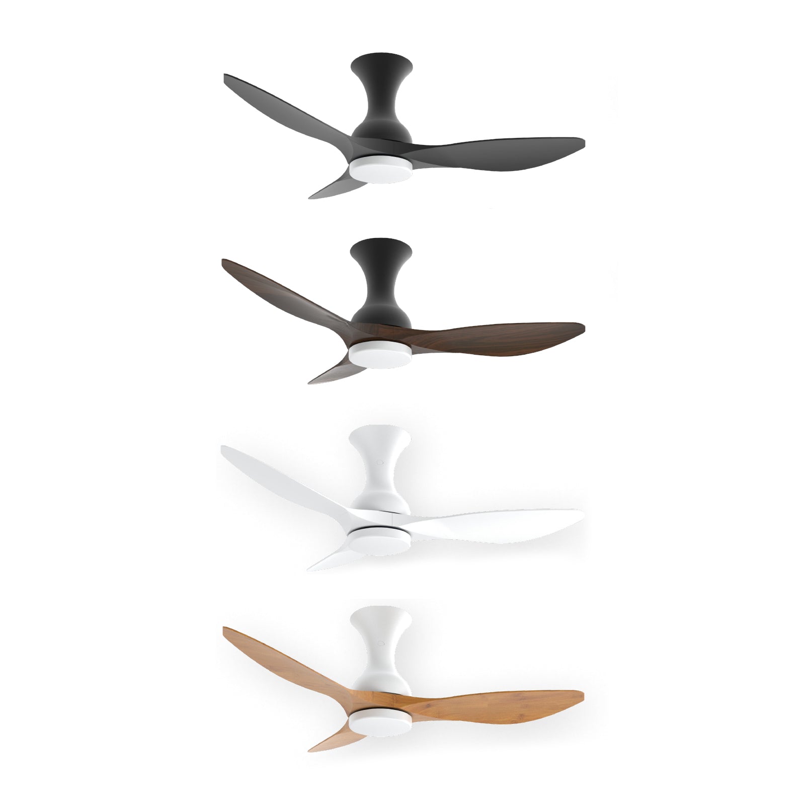 ALASKA DRAFT 46 / 52 / 60-INCH SMART DC CEILING FAN + OPTIONAL 20W LIGHT