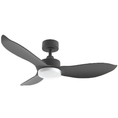 COOLACE ECF46H 46-INCH DC CEILING FAN WITH DIM LIGHT