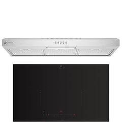 BUNDLE: ECF9214X 90CM SLIMLINE HOOD & EHI8255BE 80CM INDUCTION HOB