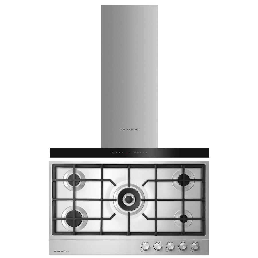 BUNDLE: GAS HOB & 90CM WALL CANOPY HOOD