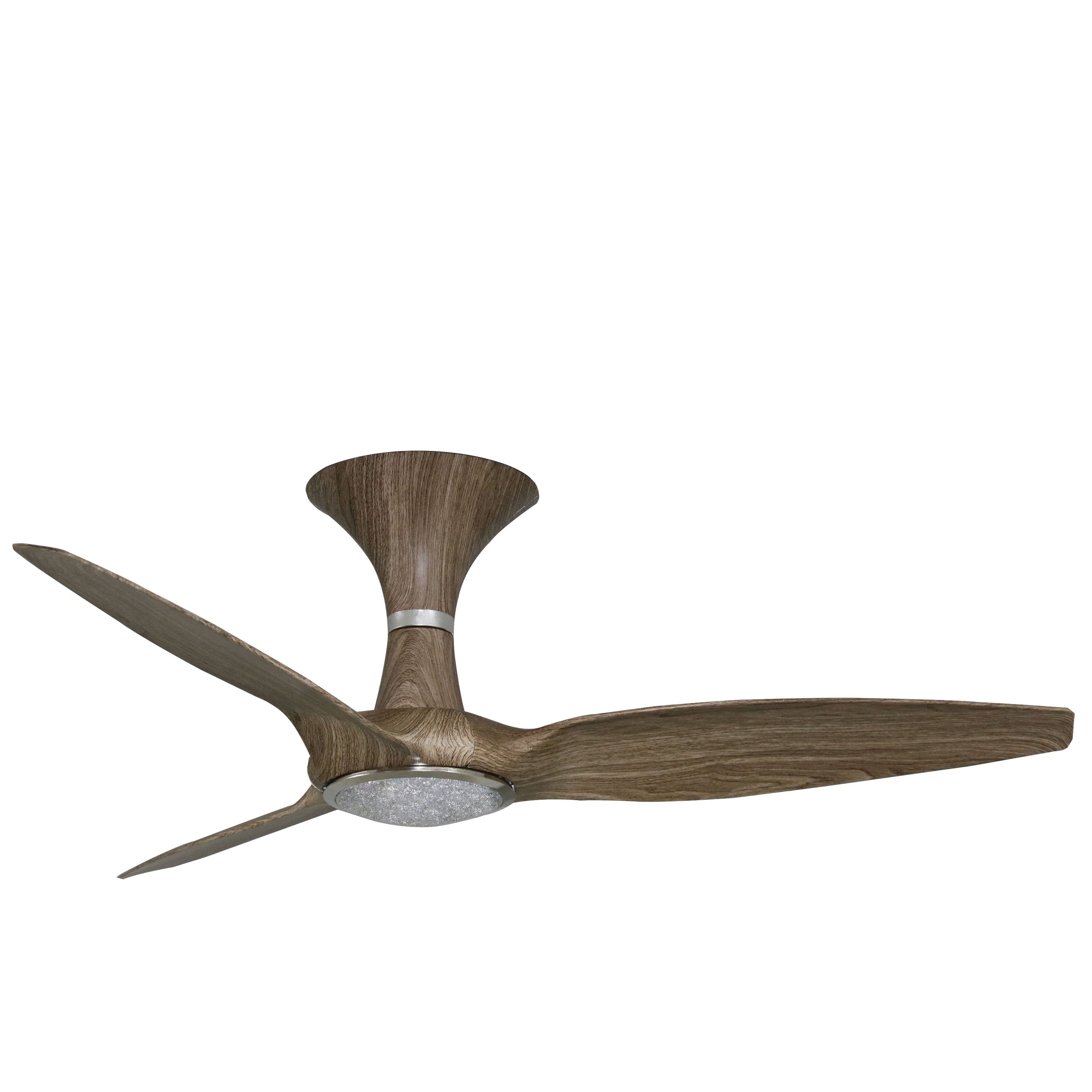 BREEZE 45/52-INCH DC CEILING FAN + CRYSTAL LED LIGHT