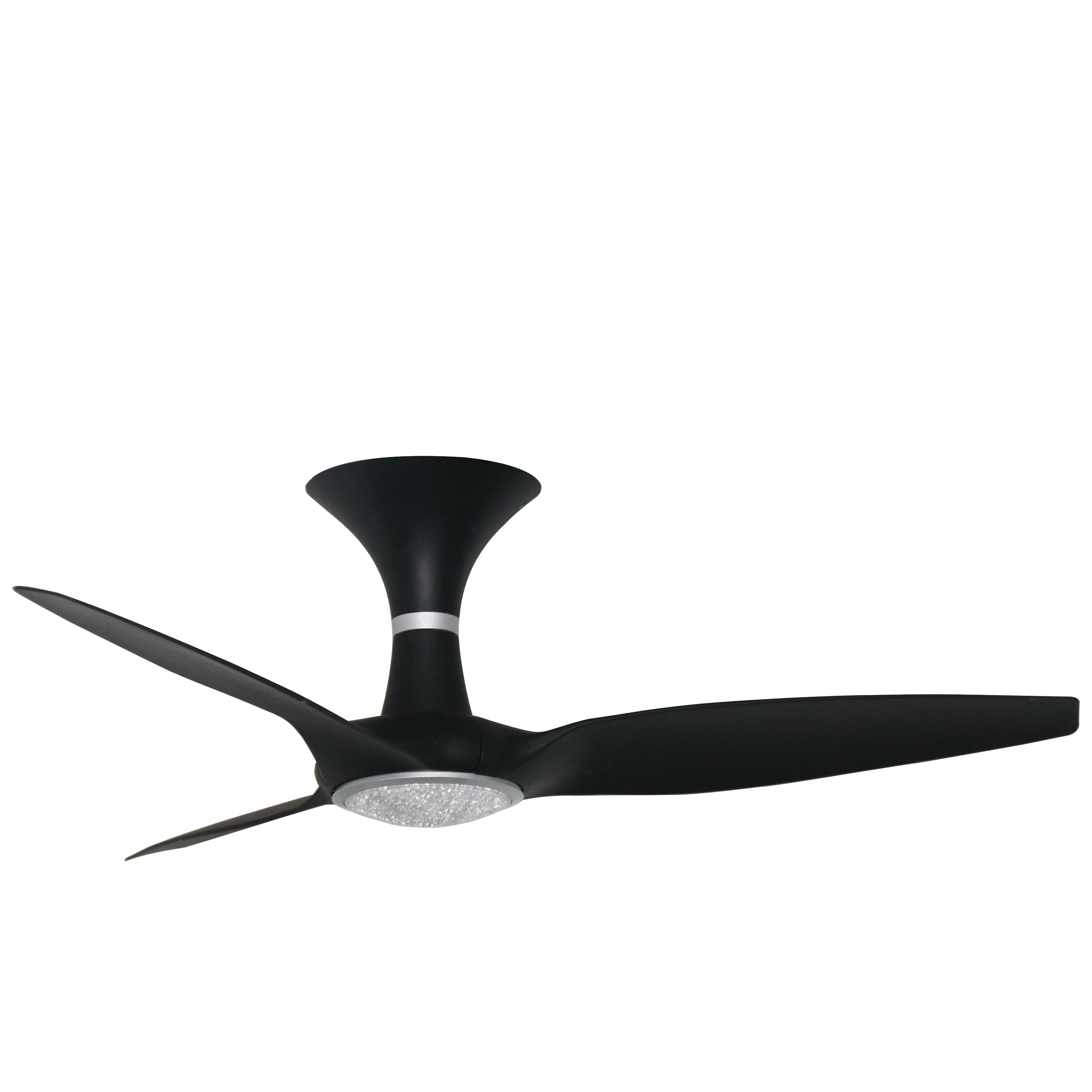 BREEZE 45/52-INCH DC CEILING FAN + CRYSTAL LED LIGHT