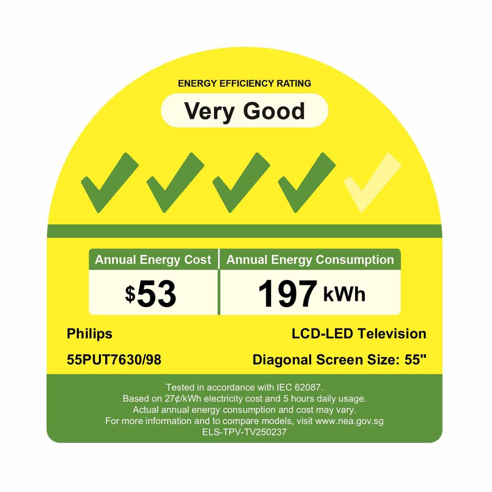 65PUT7630 65" 4K UHD GOOGLE LED TV
