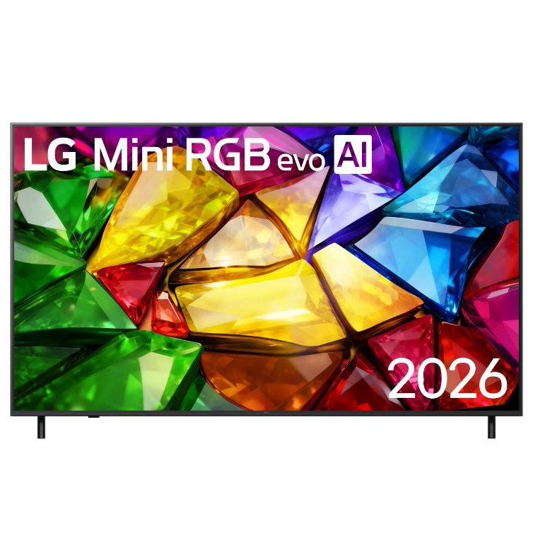 86MRGB86BSA 86" MINI RGB EVO 4K SMART TV / FREE XBOOM STAGE 301 SPEAKER REDEEM FROM LG