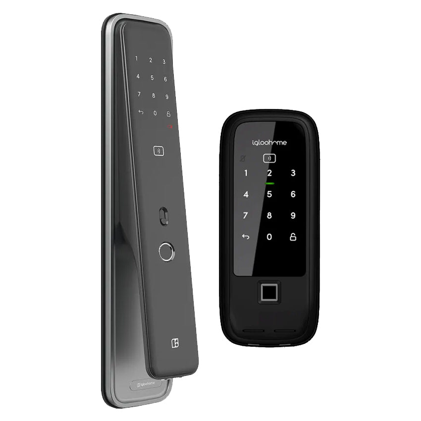 2-WAY SYNC: MORTISE TOUCH DOOR LOCK & FINGERPRINT METAL GATE LOCK / Free Basic Installation